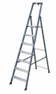 Лестница-стремянка 7 ступеней, анодированная, Премиум класс